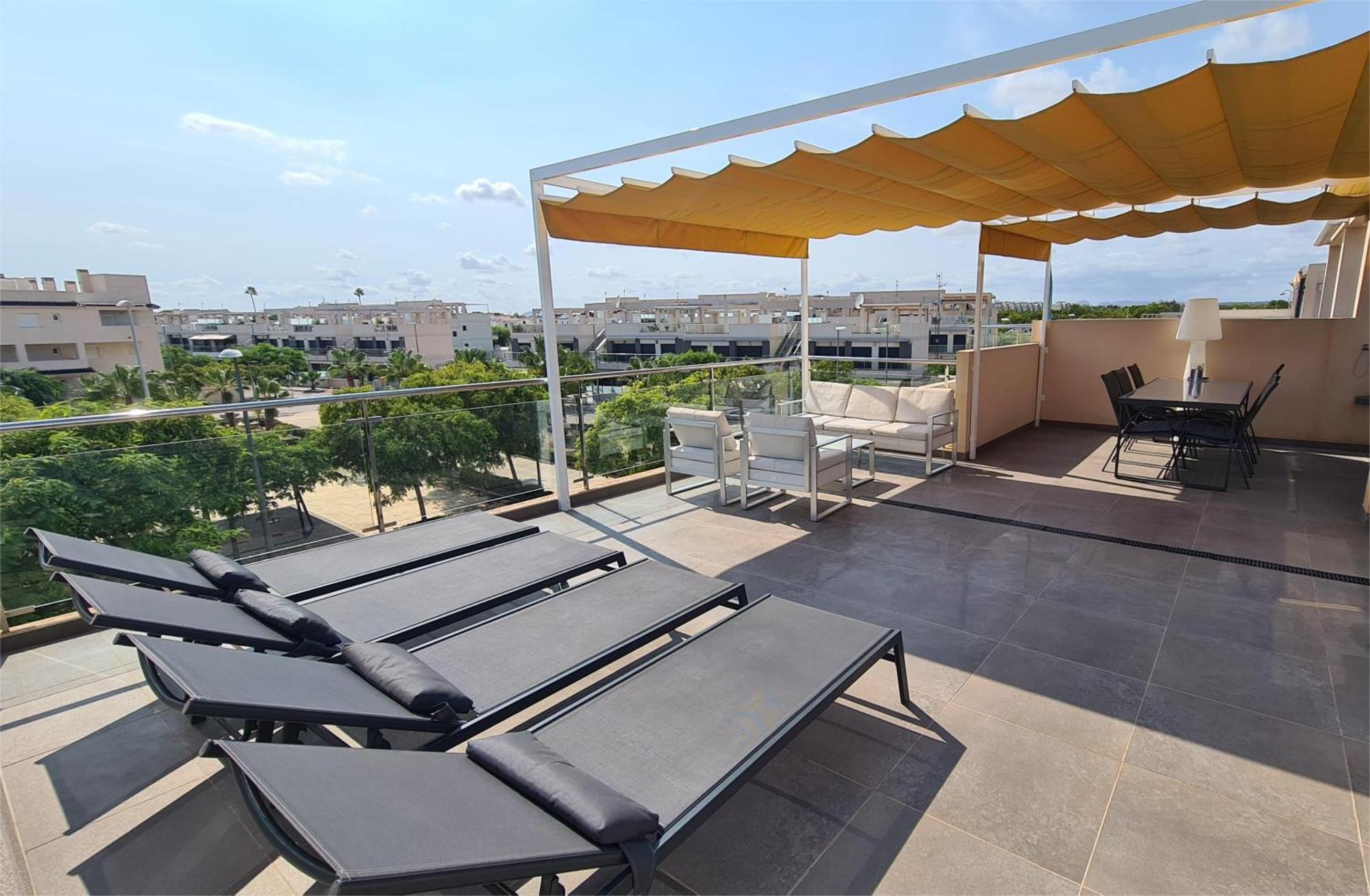 Penthouse 2 Bedrooms In Mil Palmeras Pilar de la Horadada Kültér fotó